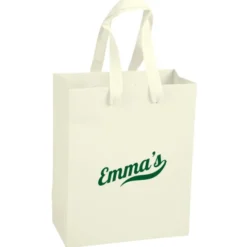 Kraft Eurotote with Woven Handle - 10 inches x 8 inches