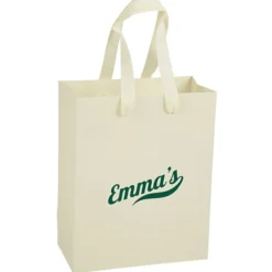 Kraft Eurotote with Woven Handle - 10 inches x 8 inches