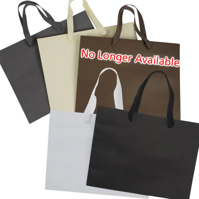 Kraft Eurotote with Woven Handle - 10 inches x 13 inches