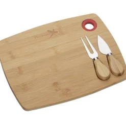 Lade 3-Piece Bamboo Cheese Set