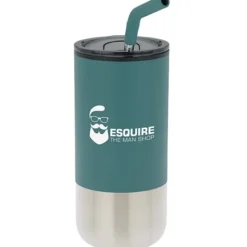Lagom Tumbler with Stainless Straw - 16 oz