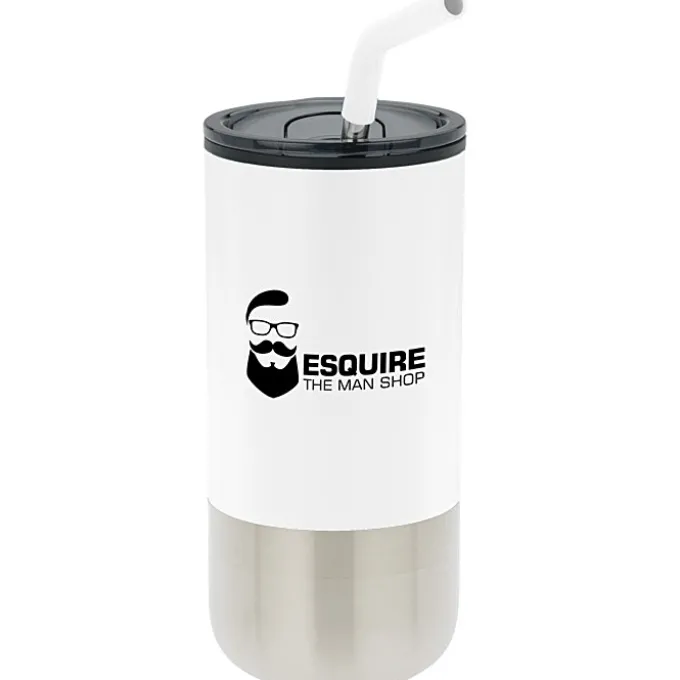 Lagom Tumbler with Stainless Straw - 16 oz