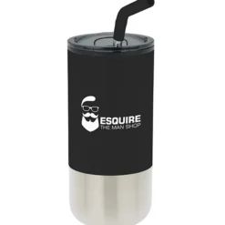 Lagom Tumbler with Stainless Straw - 16 oz