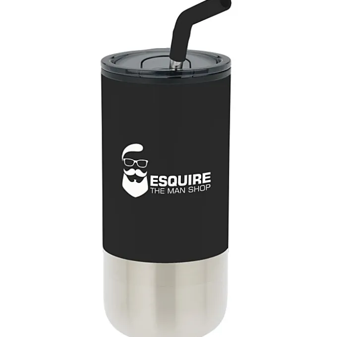 Lagom Tumbler with Stainless Straw - 16 oz