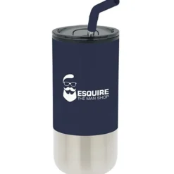 Lagom Tumbler with Stainless Straw - 16 oz