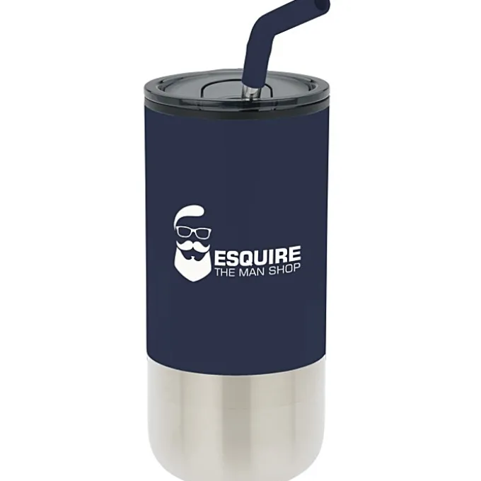 Lagom Tumbler with Stainless Straw - 16 oz