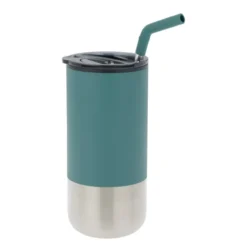 Lagom Tumbler with Stainless Straw - 16 oz - Full Color