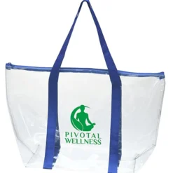 Laguna Clear Zippered Tote