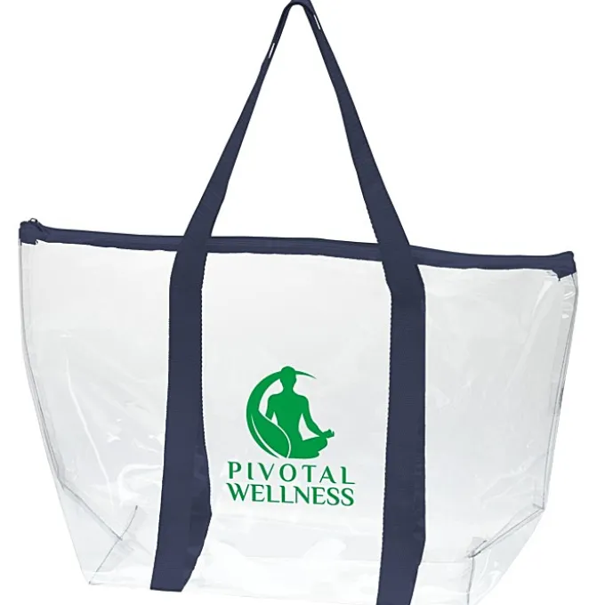 Laguna Clear Zippered Tote