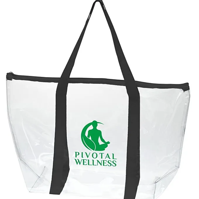 Laguna Clear Zippered Tote