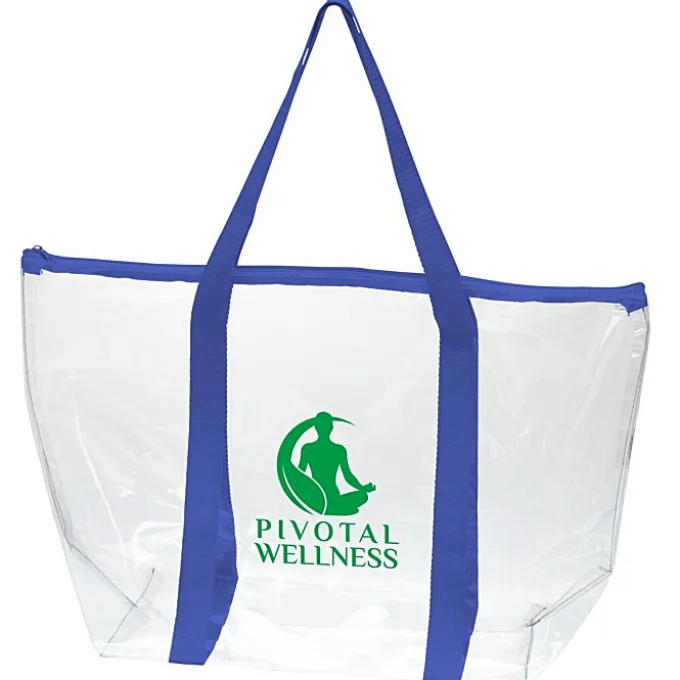Laguna Clear Zippered Tote