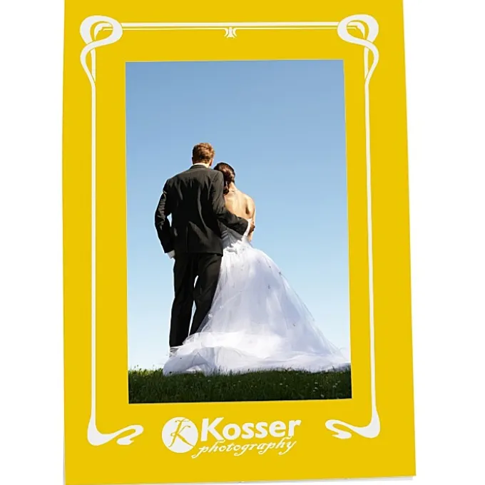 Laminated Photo Frame - 6 inches x 4 inches - Color