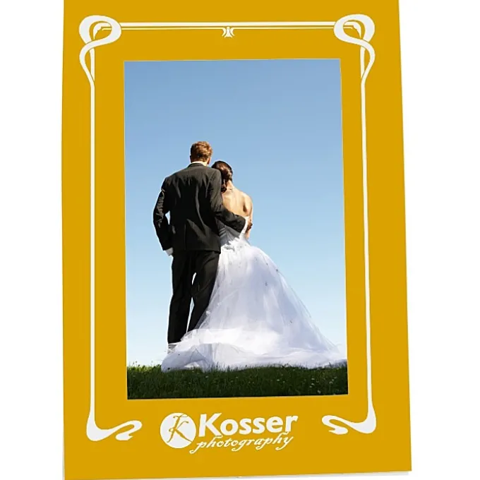 Laminated Photo Frame - 6 inches x 4 inches - Color