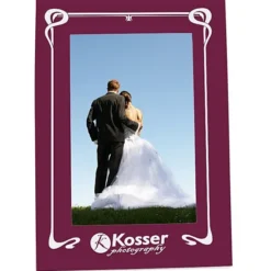 Laminated Photo Frame - 6 inches x 4 inches - Color