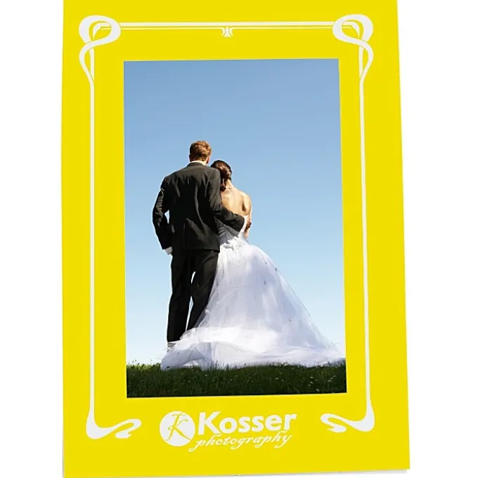 Laminated Photo Frame - 6 inches x 4 inches - Color