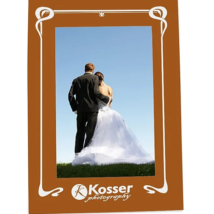Laminated Photo Frame - 6 inches x 4 inches - Color