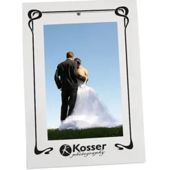 Laminated Photo Frame - 6 inches x 4 inches - White