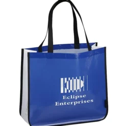 Laminated Polypropylene Shopper Tote - 14 inches x 16 inches