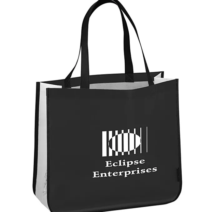 Laminated Polypropylene Shopper Tote - 14 inches x 16 inches