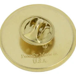 Laminate Lapel Pin - Circle - 24 hr