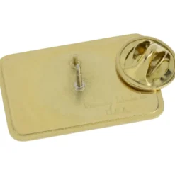 Laminate Lapel Pin - Rectangle - 24 hr