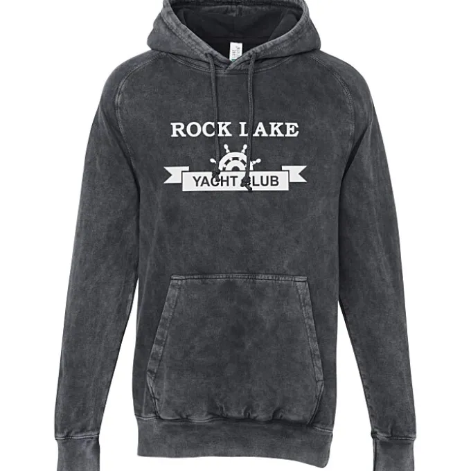 Lane Seven Vintage Raglan Hooded Sweatshirt