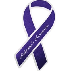 Lapel Sticker by the Roll - Awareness Ribbon