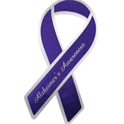 Lapel Sticker by the Roll - Awareness Ribbon