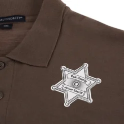 Lapel Sticker by the Roll - Sheriff Badge