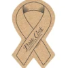 Large Cork Coaster - Awareness Ribbon