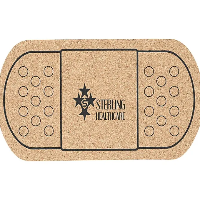 Large Cork Coaster - Bandage