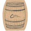 Large Cork Coaster - Barrel