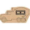 Large Cork Coaster - Cement Mixer