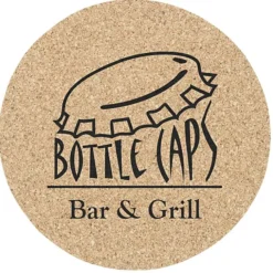 Large Cork Coaster - Circle