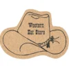 Large Cork Coaster - Cowboy Hat