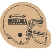 Large Cork Coaster - Football Helmet