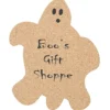 Large Cork Coaster - Ghost