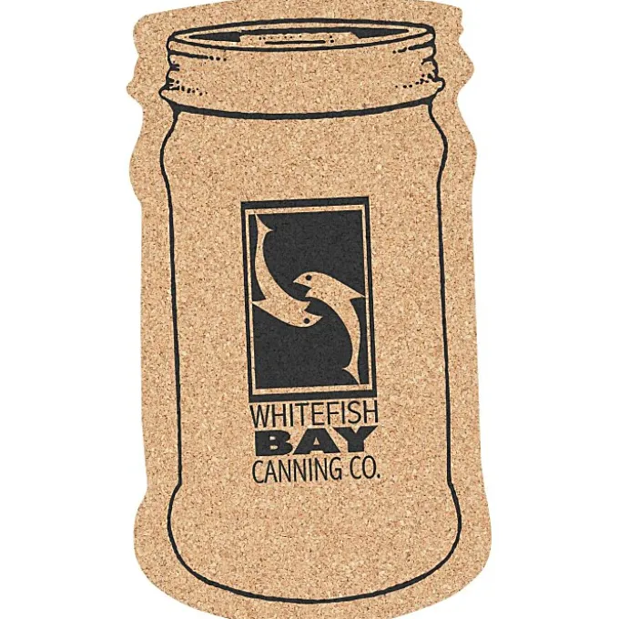 Large Cork Coaster - Jar