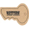 Large Cork Coaster - Key