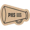Large Cork Coaster - Megaphone