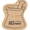 Large Cork Coaster - Mortar & Pestle