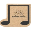 Large Cork Coaster - Music Note