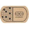 Large Cork Coaster - Pill