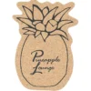 Large Cork Coaster - Pineapple