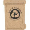 Large Cork Coaster - Recycle Bin