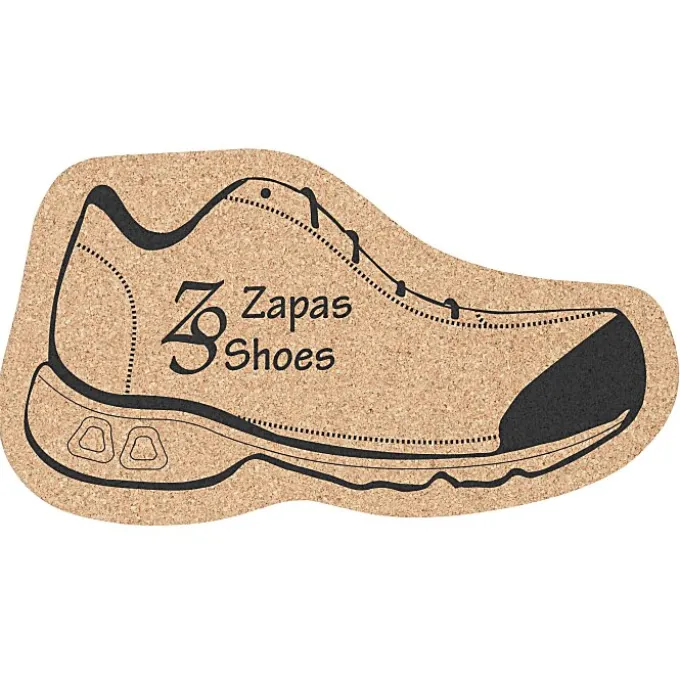 Large Cork Coaster - Sneaker/Shoe