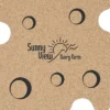 Large Cork Coaster - Swiss Cheese