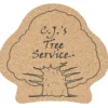 Large Cork Coaster - Tree