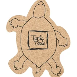 Large Cork Coaster - Turtle