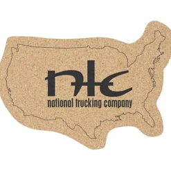 Large Cork Coaster - USA